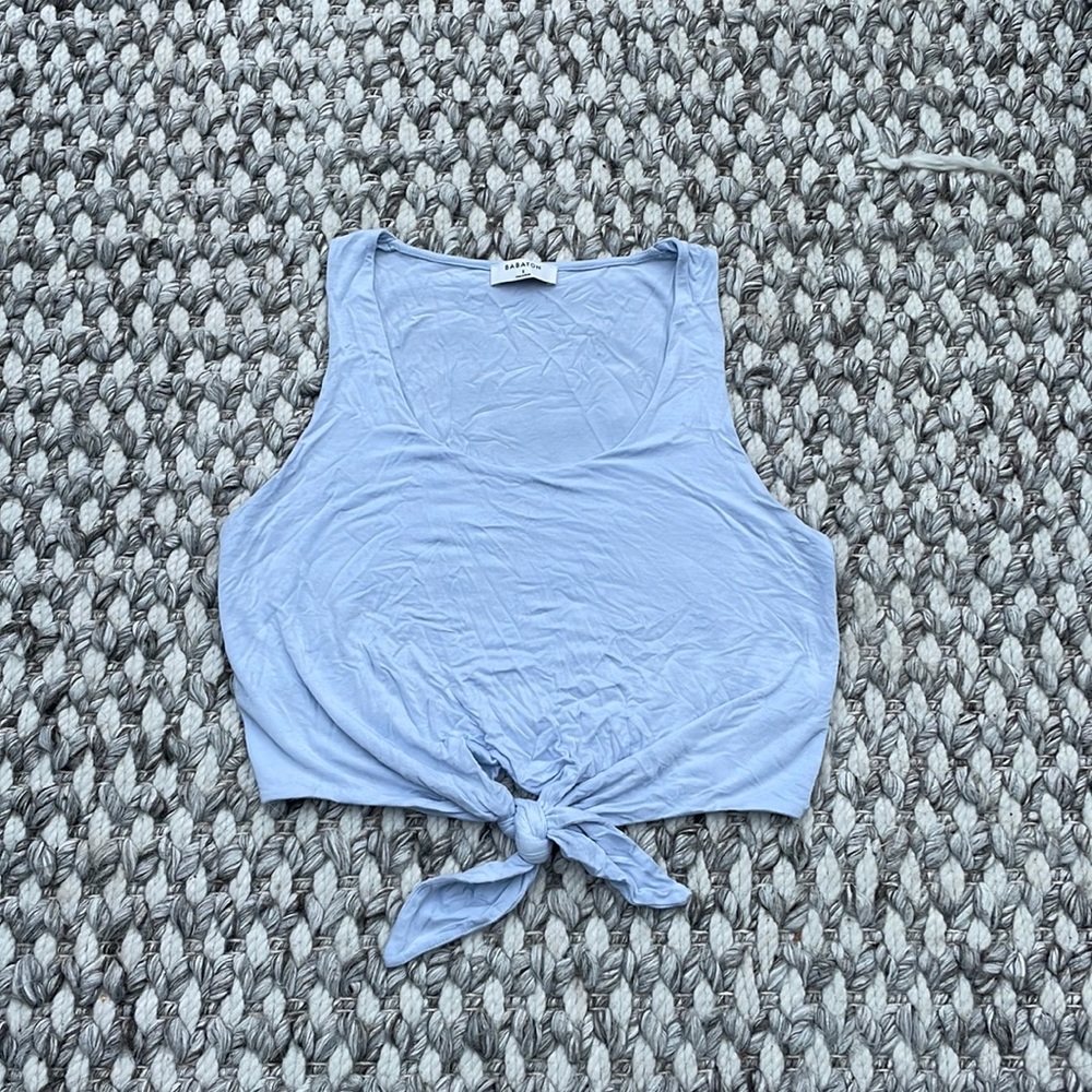 Baby Blue Tank - Aritzia